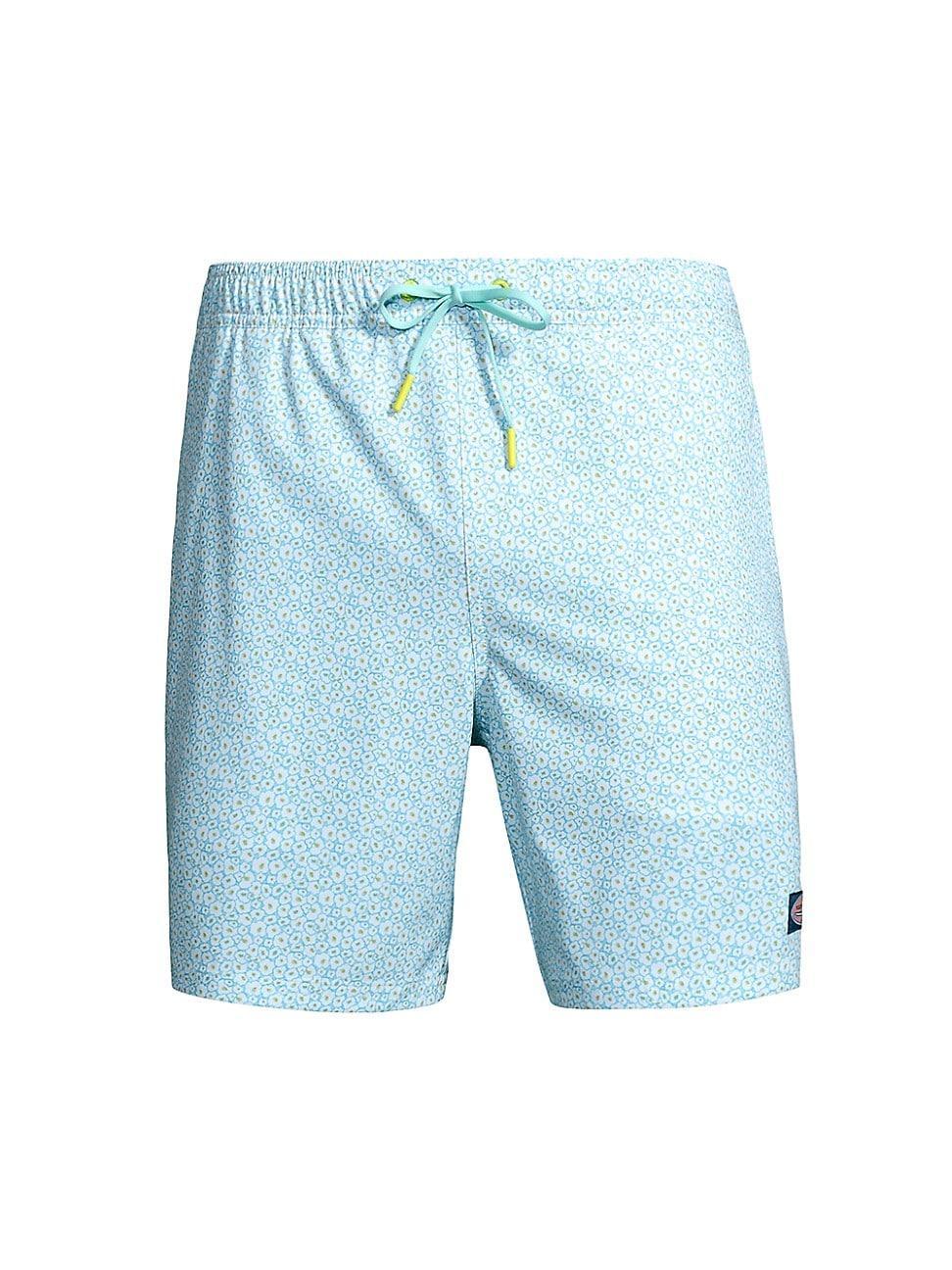 Mens Chappy Floral Swim Trunks Product Image