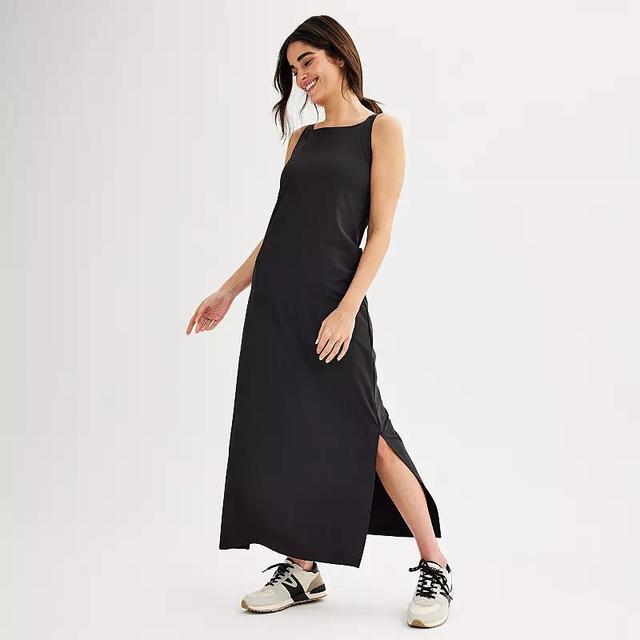 Womens FLX Twist Back Woven Maxi Dress Product Image