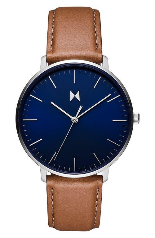 MVMT Legacy Leather Strap Watch, 42mm Product Image