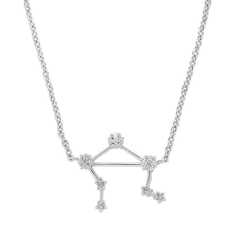 MC Collective Cubic Zirconia Constellation Necklace, Womens, 14k Gold Tone Sagittar Product Image