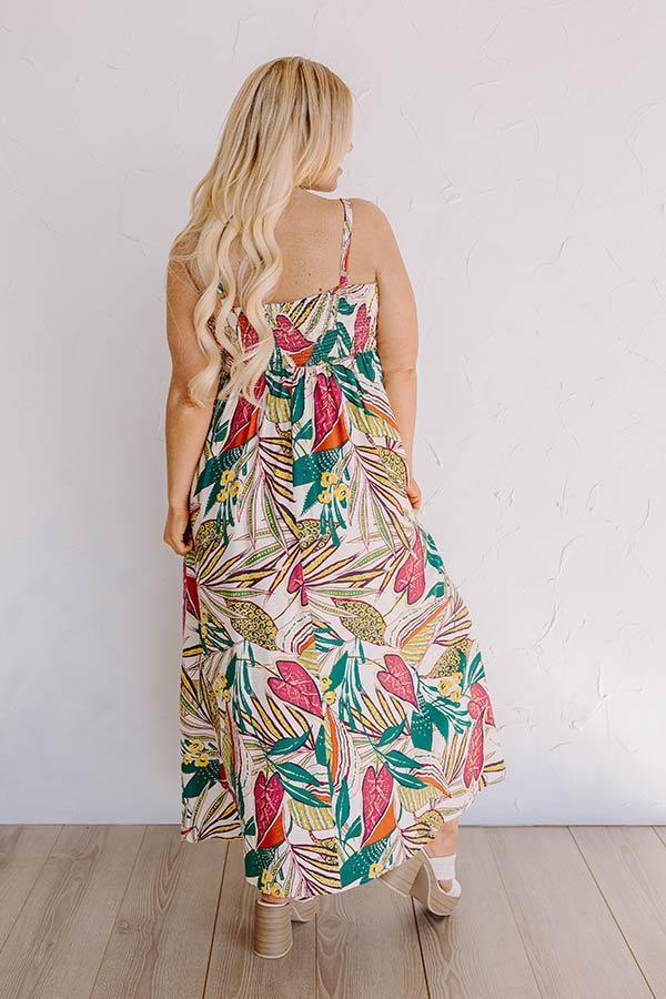 Tranquil Time Floral Midi in Cream Curves Product Image