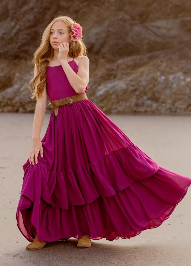 Catrin Dress in Berry Product Image