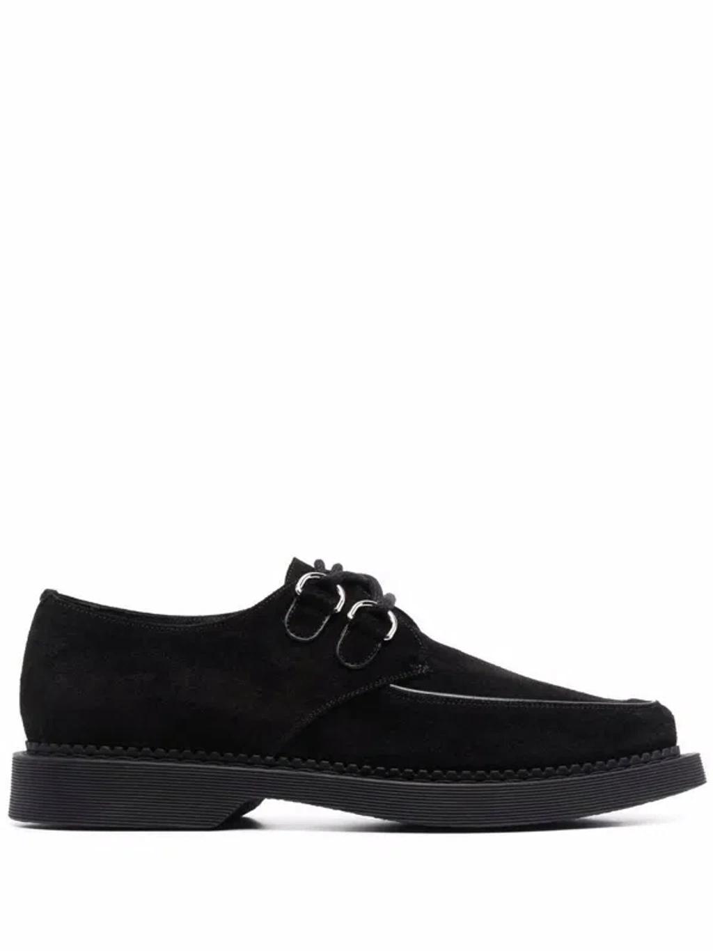 SAINT LAURENT Luxury Multicolor Derby Dress Shoes For Men In 1000 Product Image