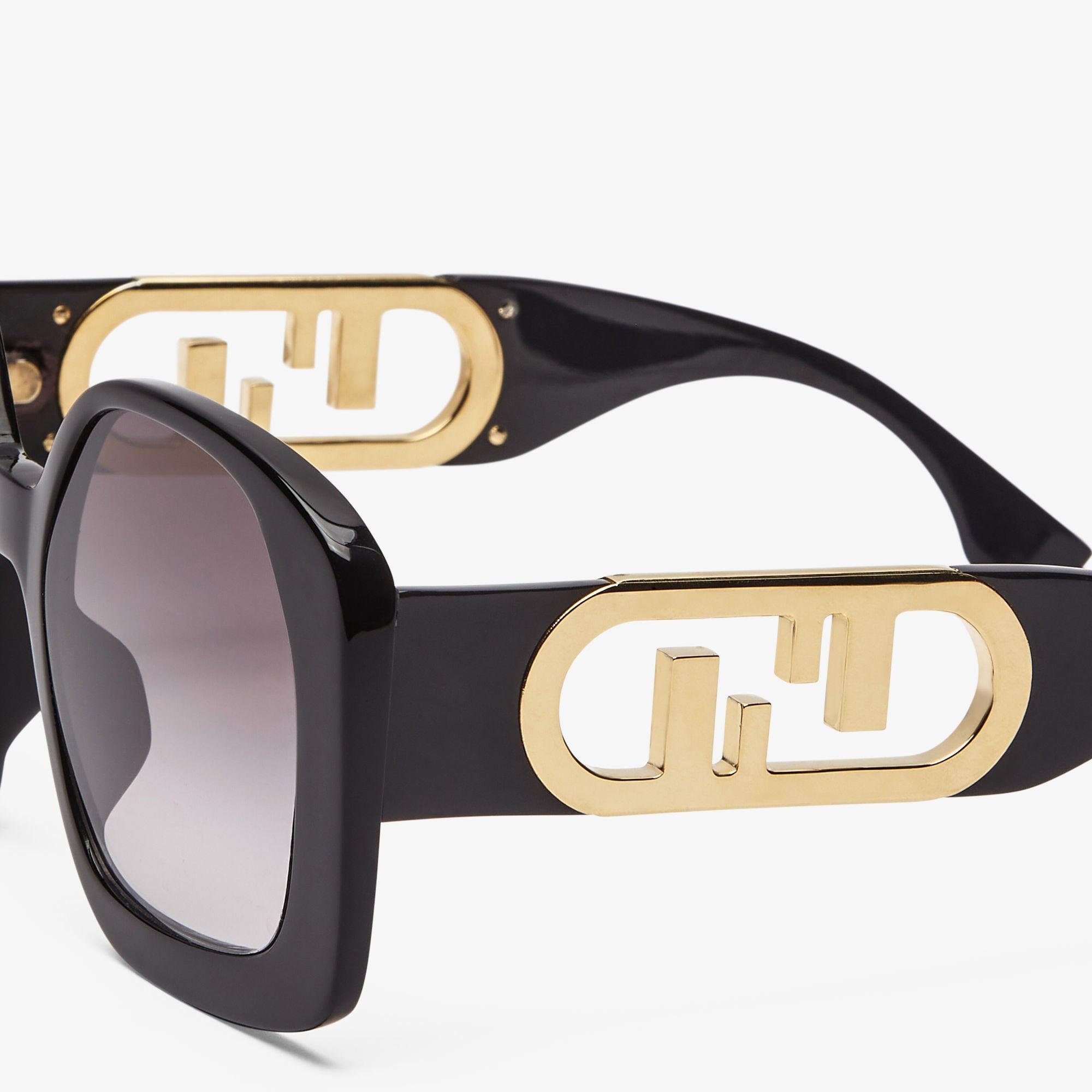 O’LockBlack acetate sunglasses Product Image