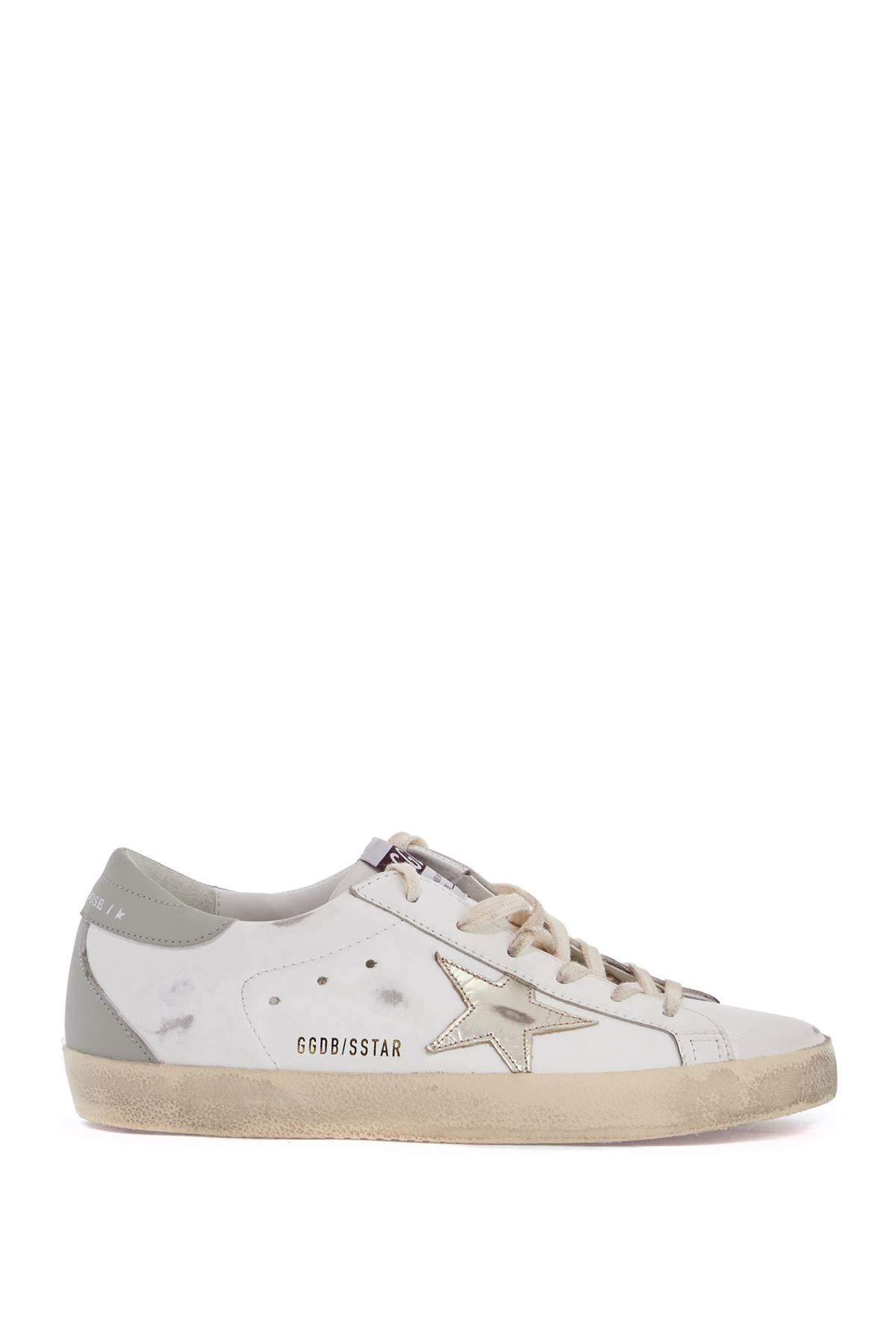 GOLDEN GOOSE Deluxe Brand Super Star Sneakers In White Product Image