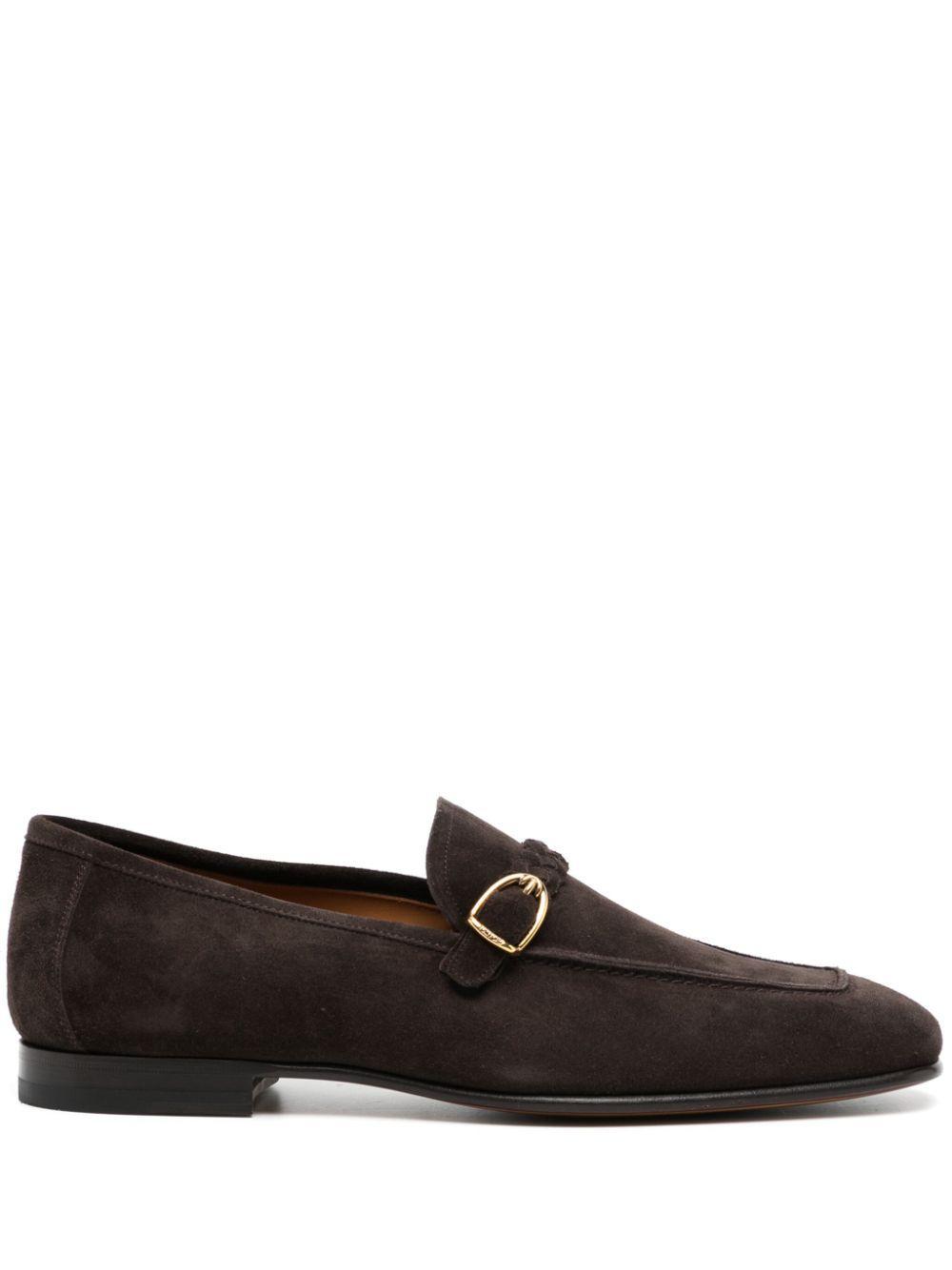 TOM FORD Leather Loafers In Braun Product Image