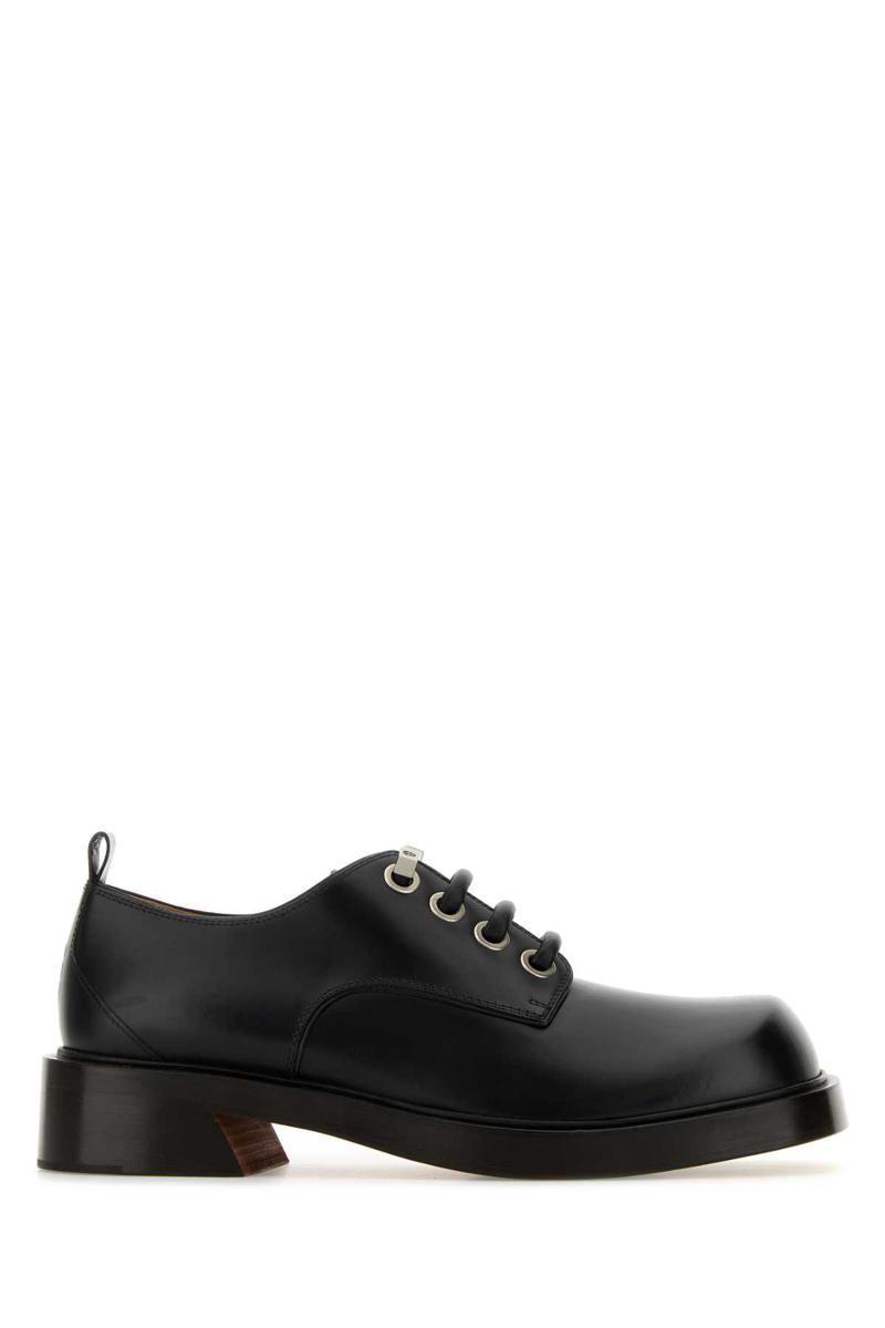 Leather Loafers In Black Product Image