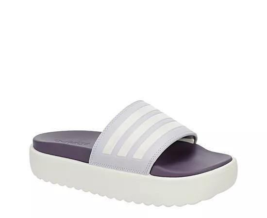 Adidas Womens Adilette Platform Slide Sandal Product Image