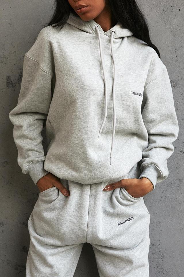 Halo Grey Oversized Hoodie Product Image