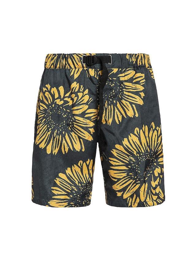 Mens Floral Swim Shorts Product Image