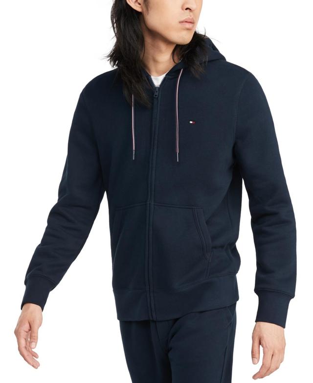 Tommy Hilfiger Mens Big & Tall Plains Zip-Up Hoodie Product Image