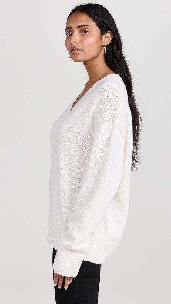 Reformation Jadey Oversized V Neck Sweater | Shopbop Product Image