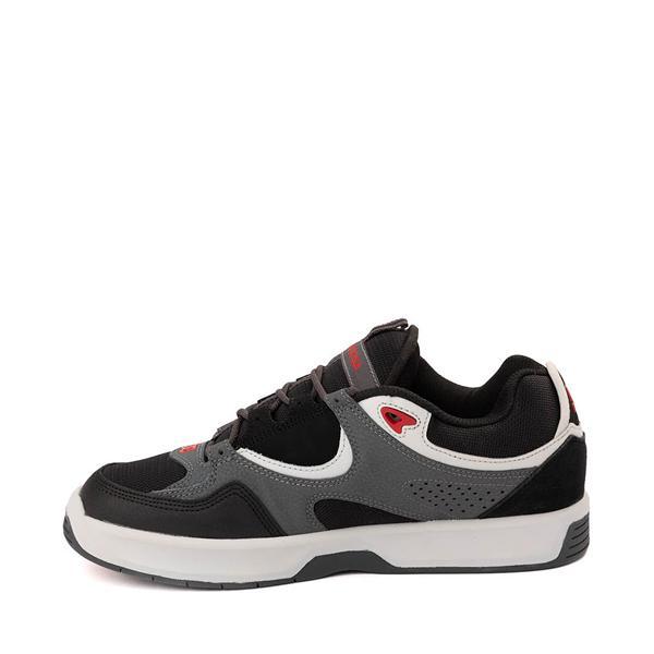 Mens DC Kalynx Zero Skate Shoe - Grey Red Product Image