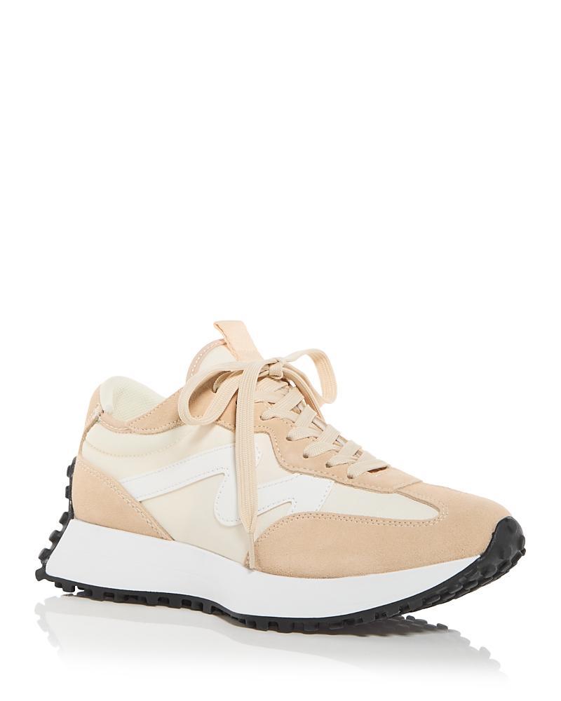 Steve Madden Womens Campo Retro Lace-Up Jogger Sneakers Product Image