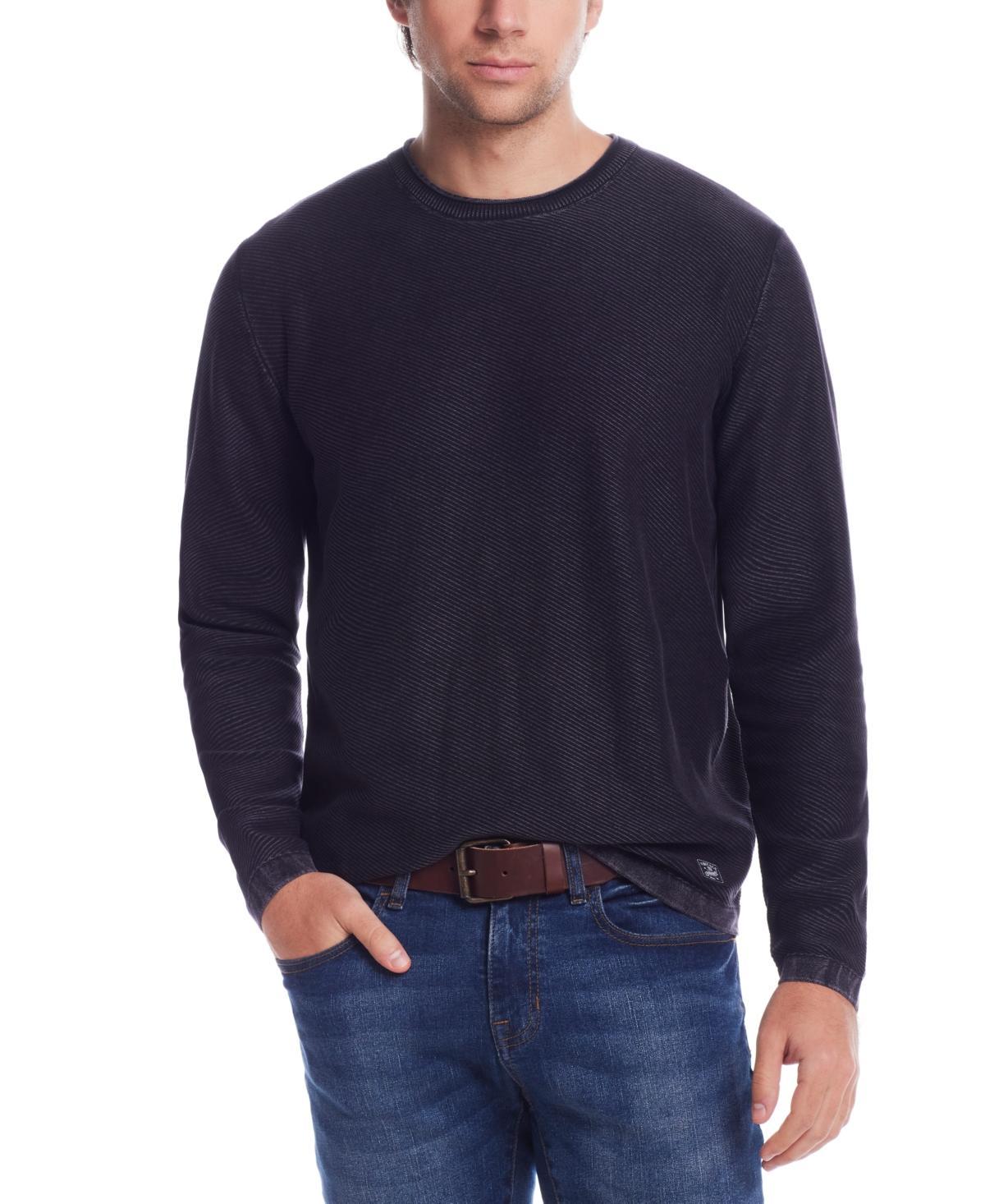 Weatherproof Vintage Mens Regular-Fit Textured Stonewashed Sweater Product Image