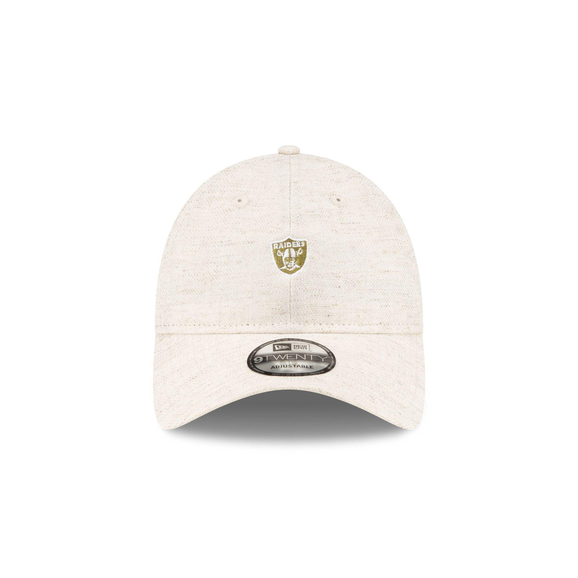 Las Vegas Raiders White Hemp 9TWENTY Adjustable Hat Male Product Image