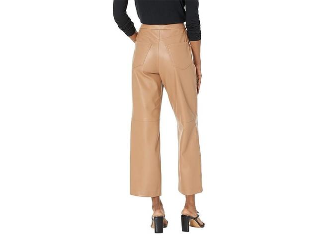 Blank NYC Baxter Leather High-Rise Straight Leg Pants in Lucky Number (Lucky Number) Women's Casual Pants Product Image