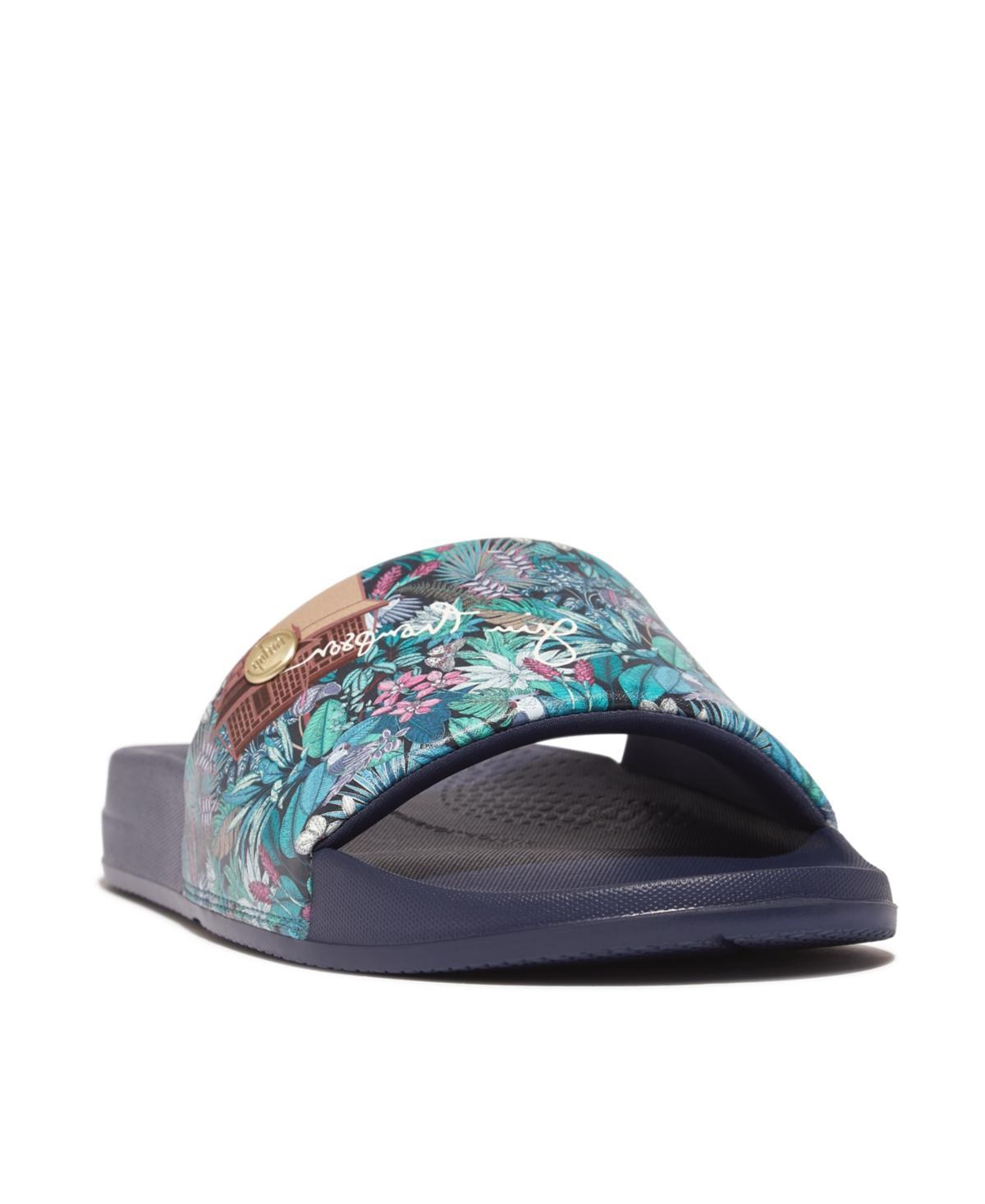 FitFlop Womens Iqushion X Jim Thompson Limited-Edition Slides Product Image