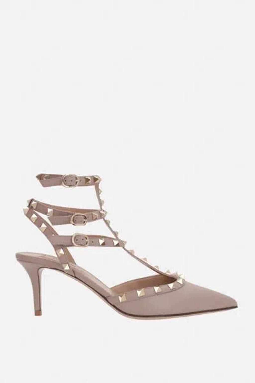 VALENTINO GARAVANI Rockstud Pumps In Poudre Product Image