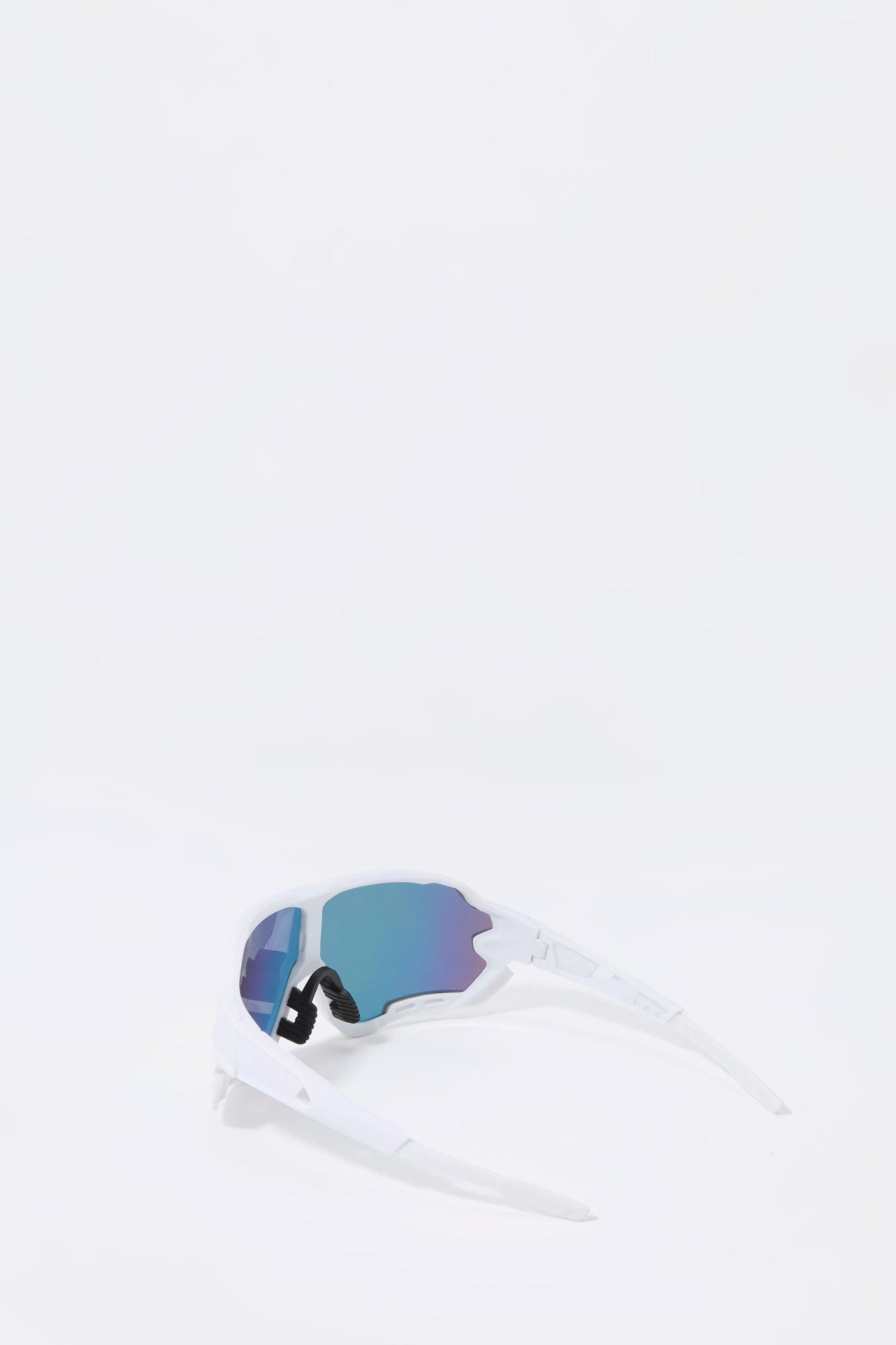 Soft Touch Sport Shield Sunglasses Male Product Image