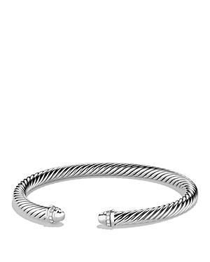 Womens Cable Classics Bracelet with Pav Diamonds Product Image