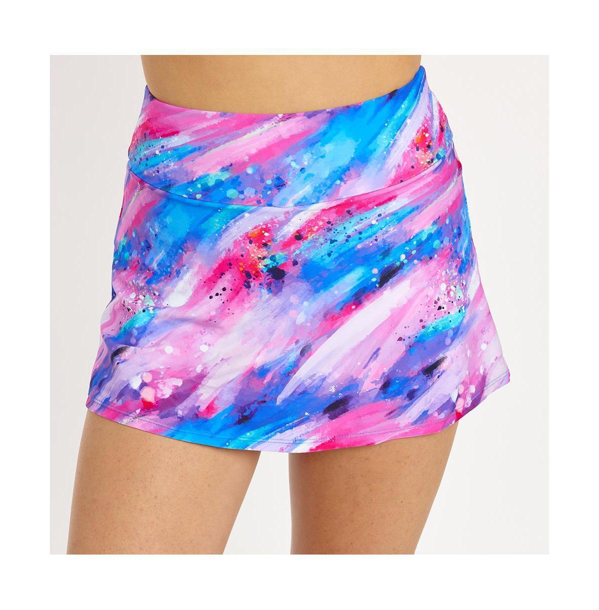 Calypsa Womens Short Swim Skort Product Image