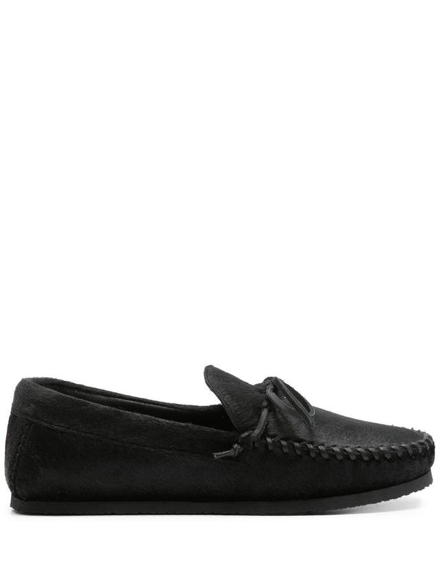 ISABEL MARANT Fitza Driver Loafers In Black Product Image