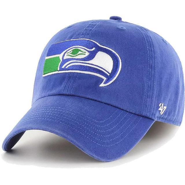 Mens 47 Royal Seattle Seahawks Gridiron Classics Franchise Legacy Fitted Hat Product Image