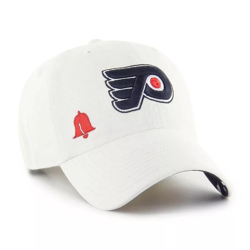 Womens 47 White Philadelphia Flyers Confetti Clean Up Adjustable Hat Product Image