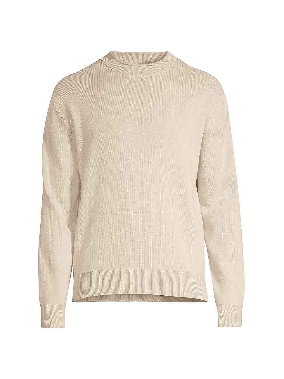 Mens Wallace Wool & Cotton-Blend Fleece Sweatshirt Product Image