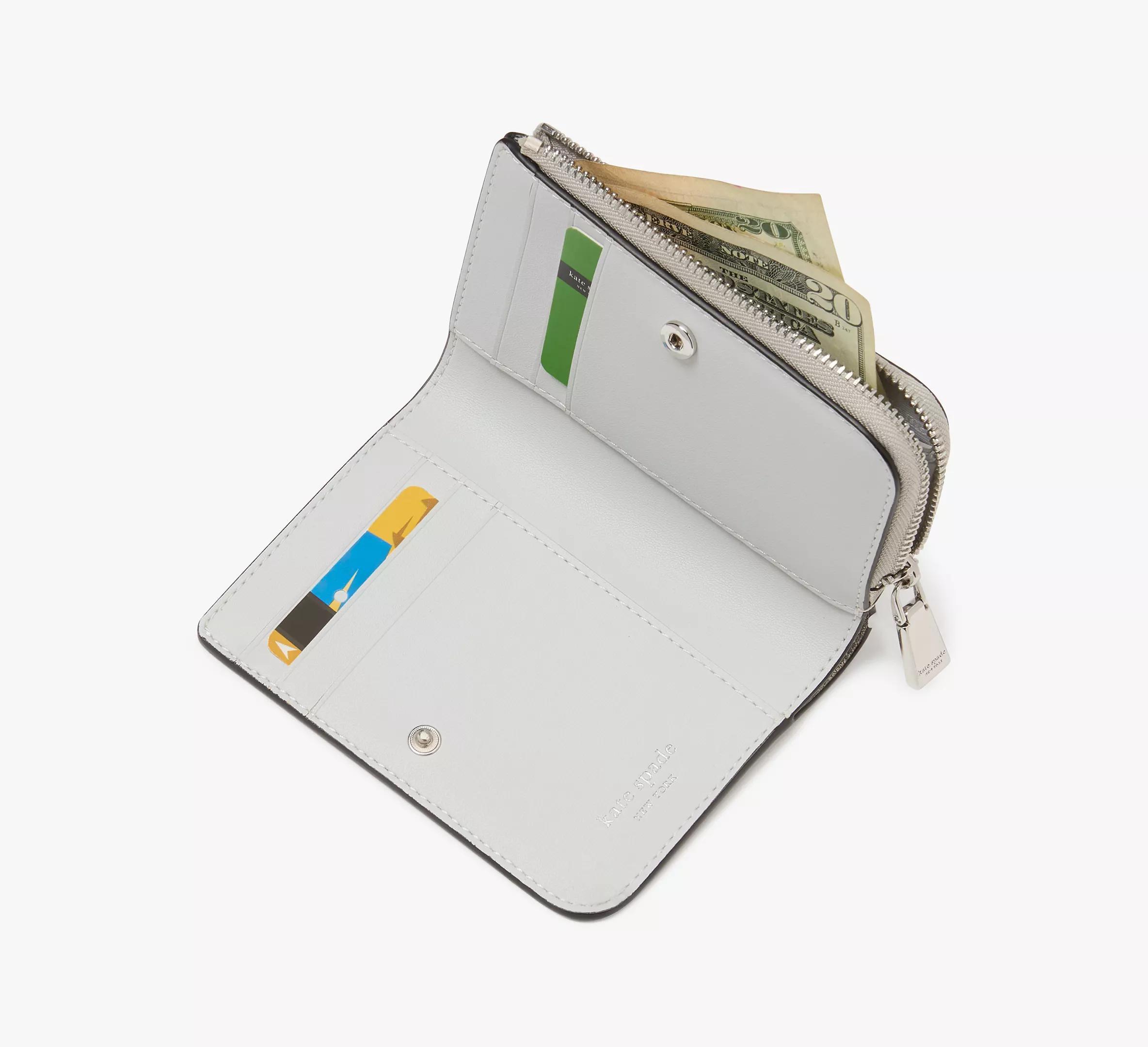 Ava Metallic Zip Bifold Wallet Product Image