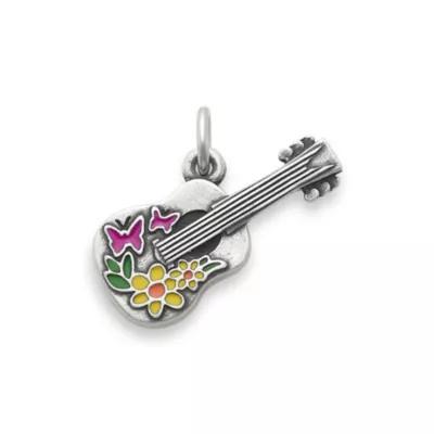 Enamel Festive Guitar Charm Product Image