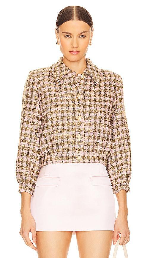 LAGENCE Bridges Tweed Crop Jacket Product Image