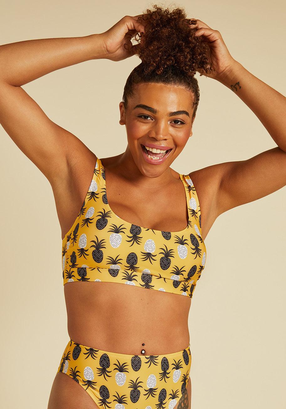 The Billie Crop Bikini Top Product Image