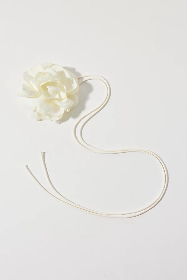 Rose Ribbon Hair Clip Womens at Urban Outfitters Product Image