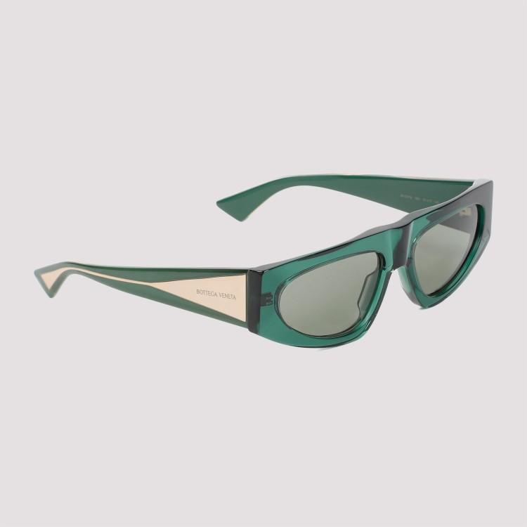 Green Crystal Acetate Sunglasses Product Image