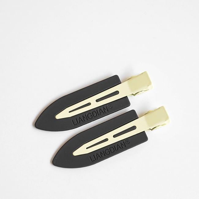 Set of 2: Two Tone Hair Clip Product Image