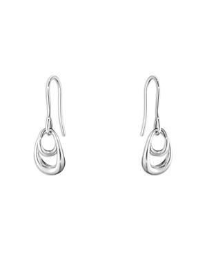 Georg Jensen Sterling Silver Offspring Drop Earrings Product Image