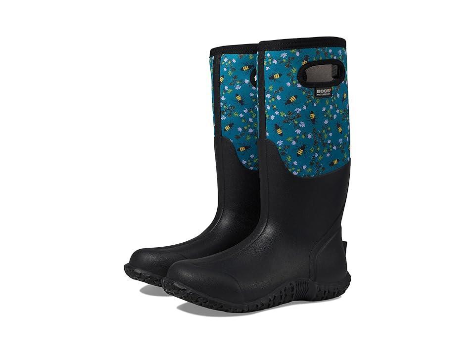 Bogs Mesa - Bees (Dark Turquoise) Women's Boots Product Image