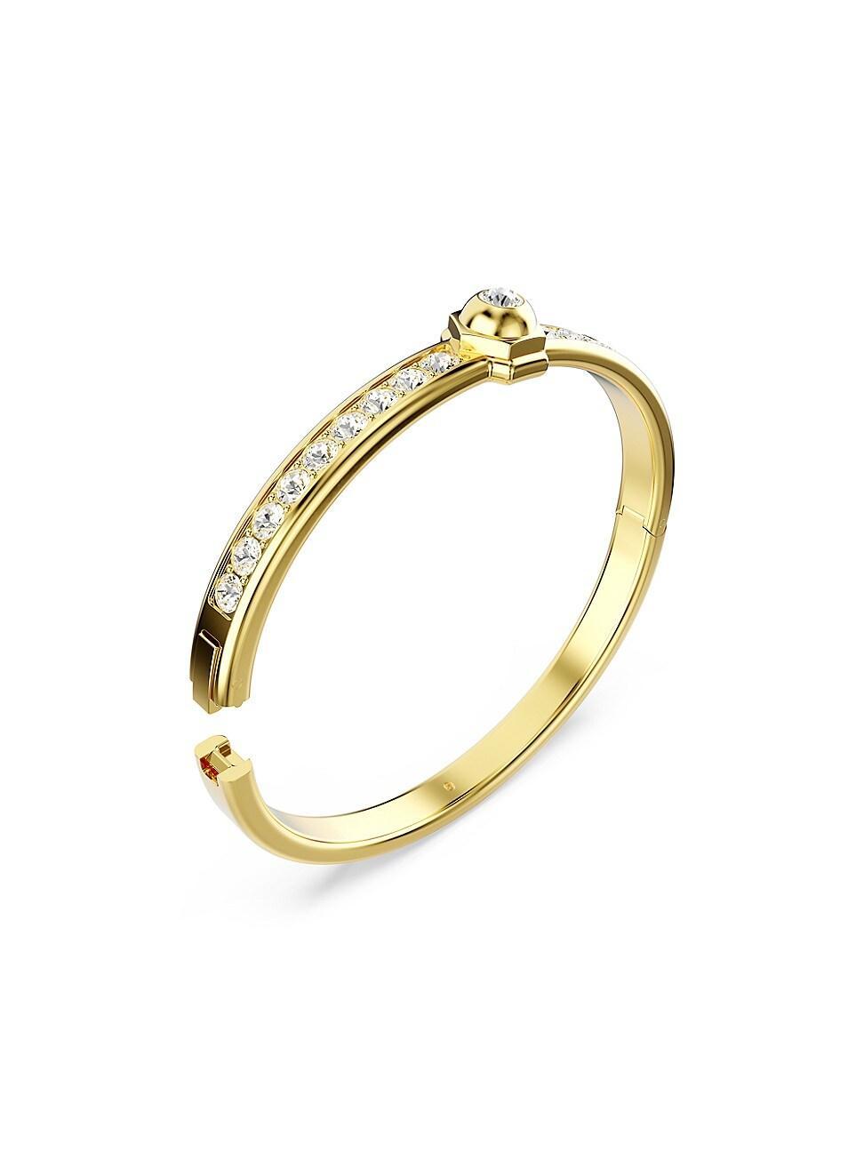 Womens Numina Goldtone & Cubic Zirconia Bangle Product Image