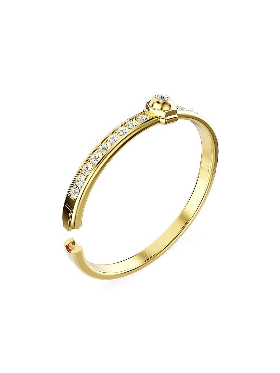 Womens Numina Goldtone & Cubic Zirconia Bangle Product Image