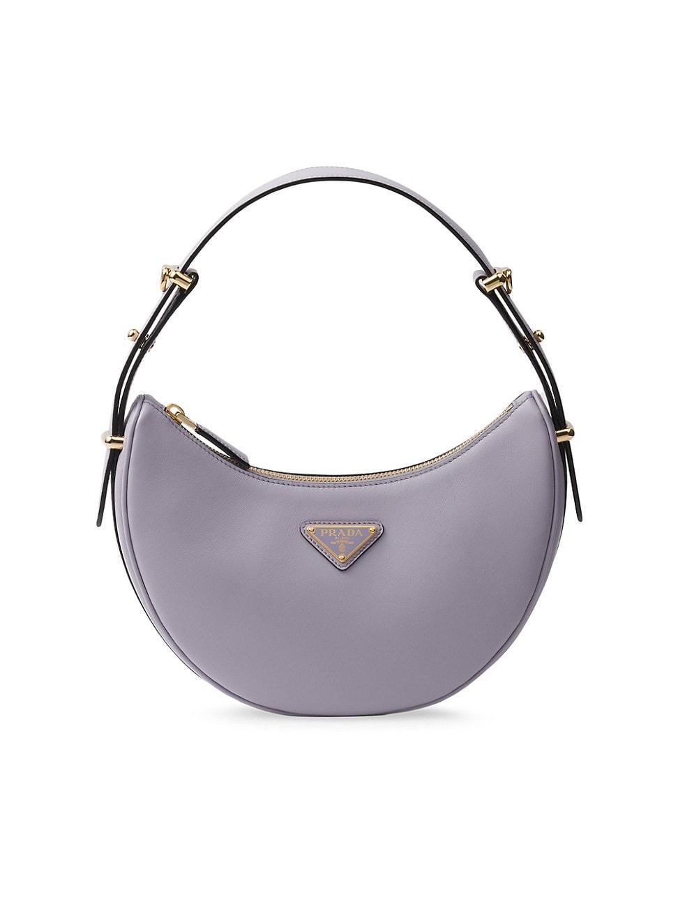 Womens Arqu Leather Shoulder Bag Product Image