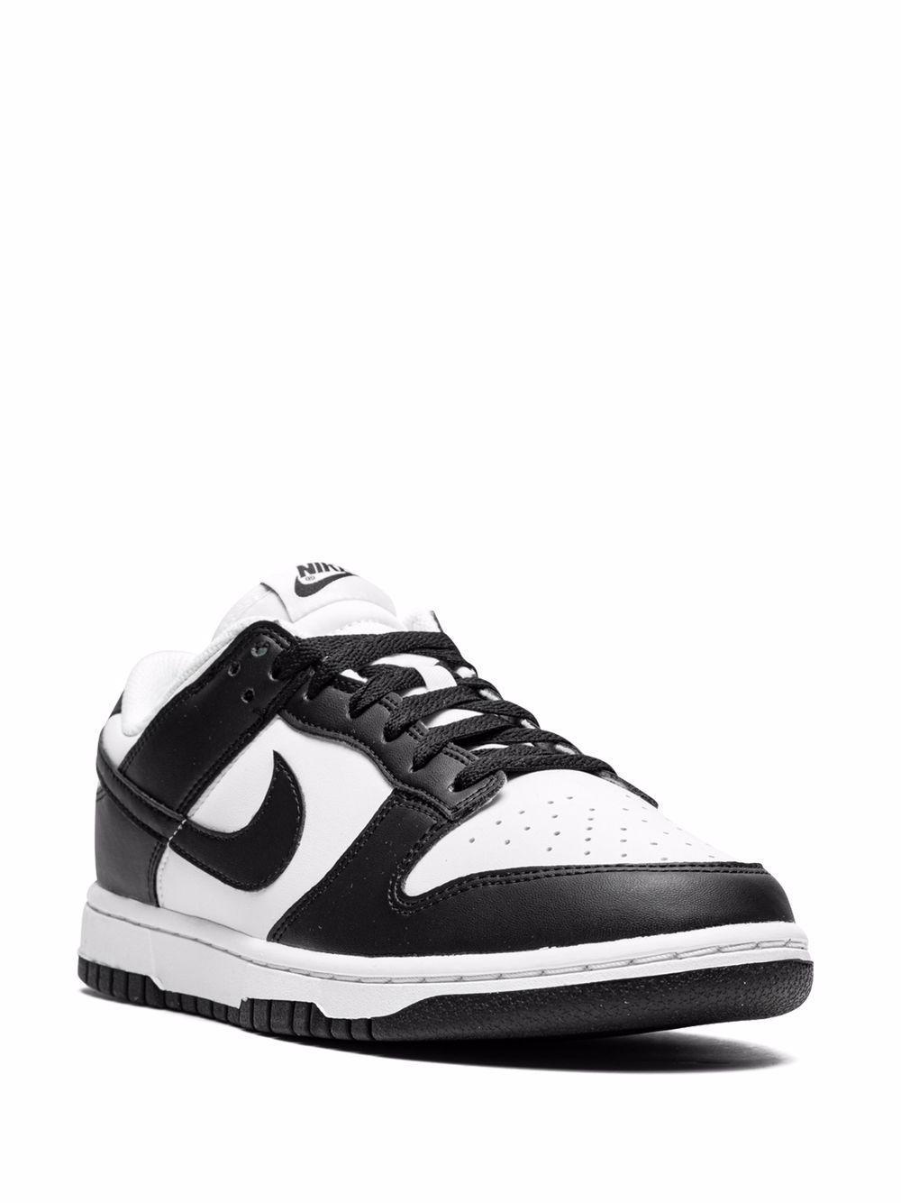 Dunk Low Next Nature "White/Black" sneakers Product Image