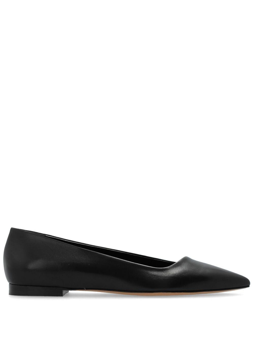 ISABEL MARANT Pointed-toe Leather Pumps In Black Product Image