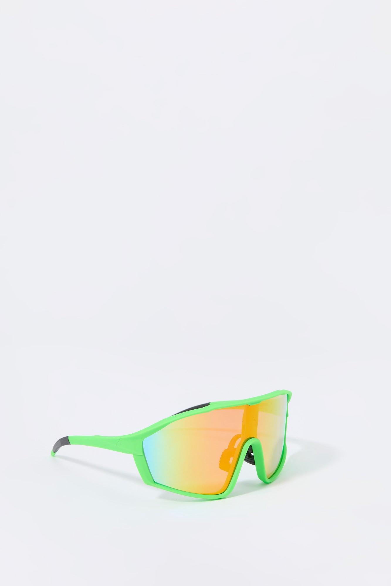 Soft Touch Tinted Shield Sunglasses Male Product Image