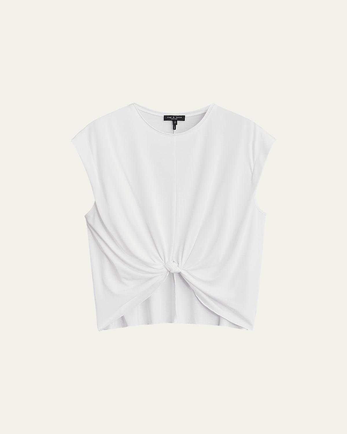 rag & bone Jenna Knotted Muscle Tee Product Image