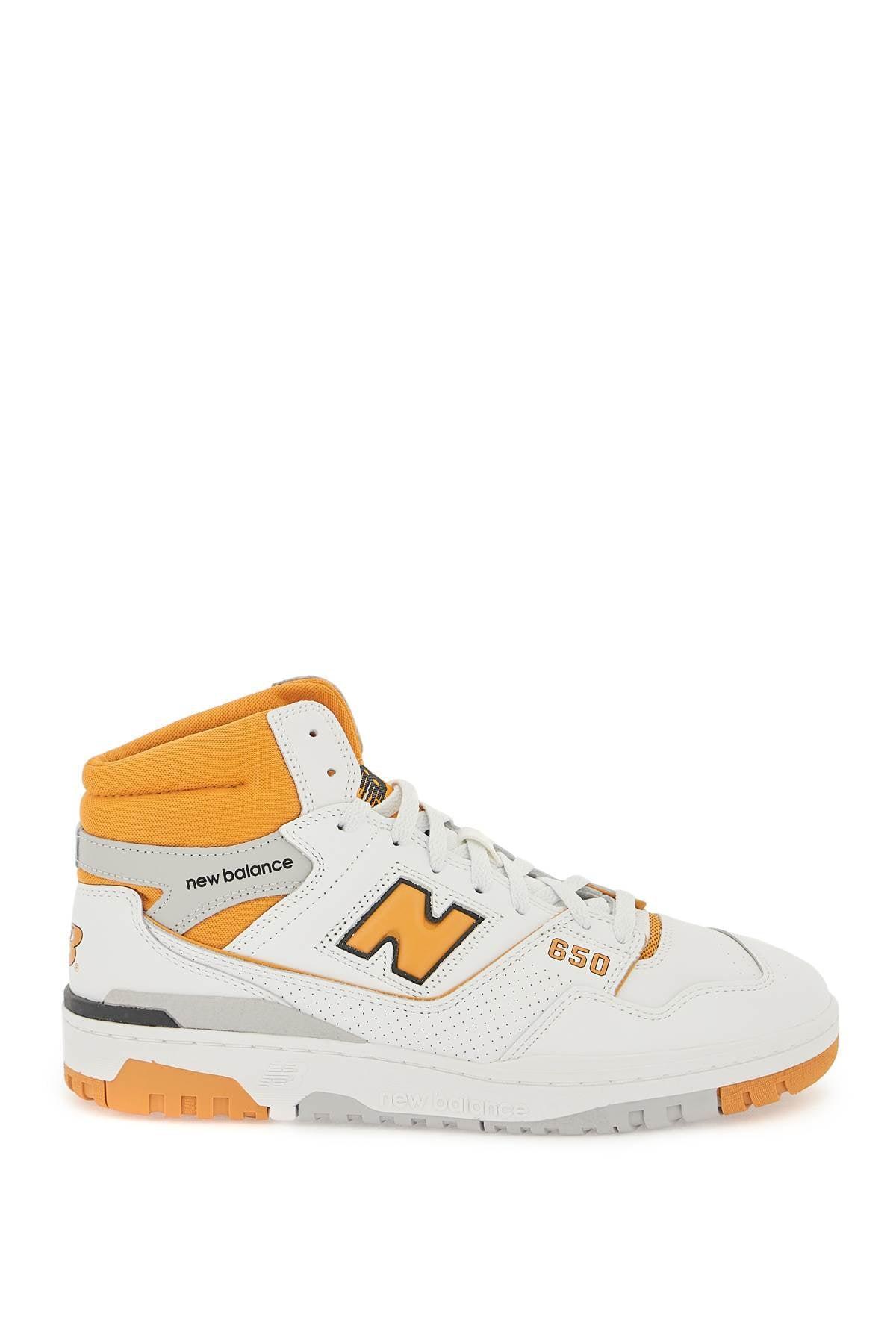 NEW BALANCE High Men's Shoe 650 White/gold Product Image