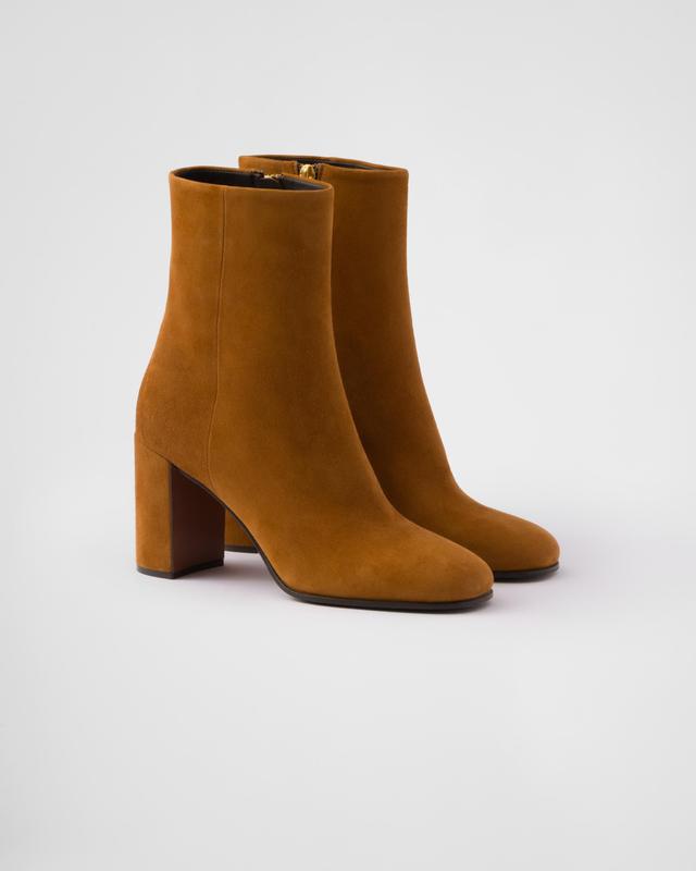 Suede booties Product Image