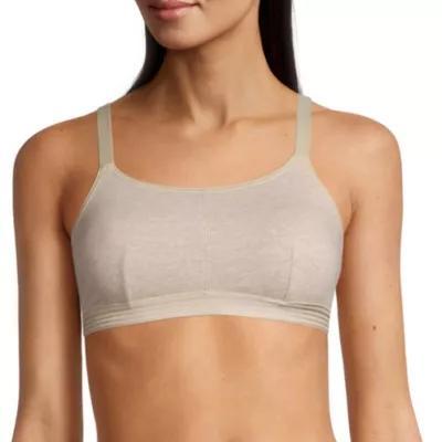 Ambrielle Organic Cotton Unlined Wirefree Comfort Bra Product Image