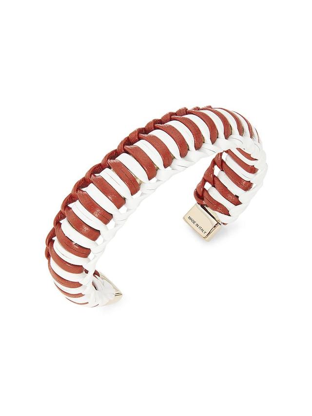 Womens Lallo Wrapped Leather Bangle Product Image